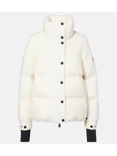 Jeździć na nartach kurtka narciarska Moncler Grenoble biała