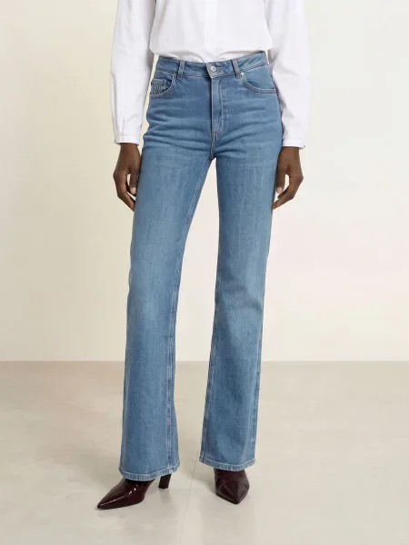 Hugo Bootcut Džíny Gorinne bright blue modré
