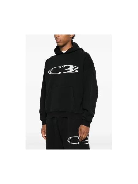 Bluza z kapturem Cole Buxton z kapturem czarna