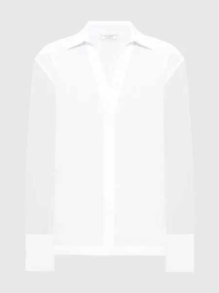 Блуза з шовком Peserico біла