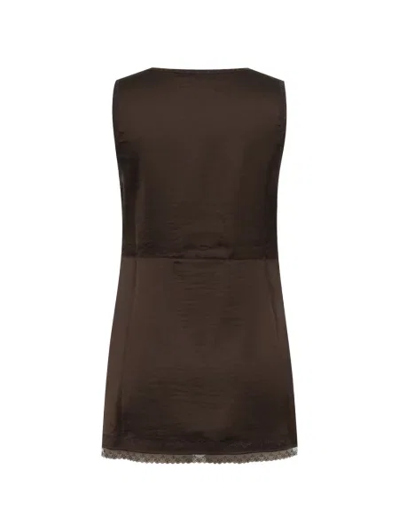 Top Lollys Laundry din satin maro