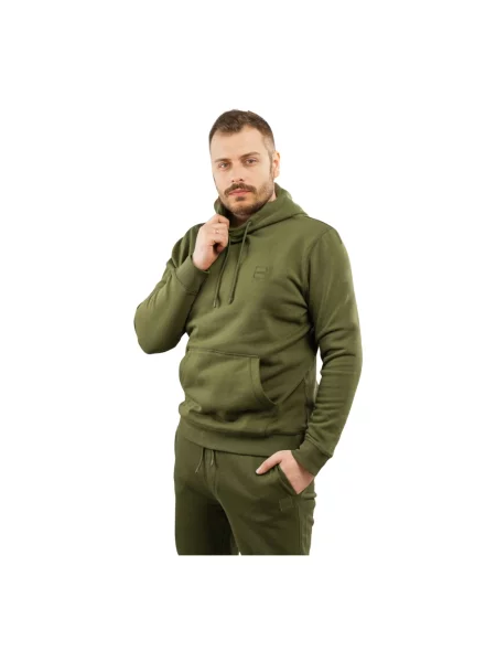 Bluza z kapturem Boss Orange zielona