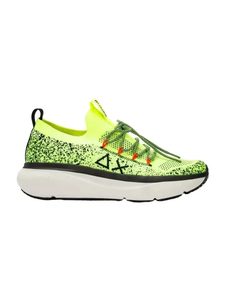 Sneakersy Sun68 żółte
