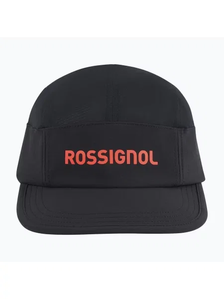 Kšiltovka Rossignol Active 5 Panel black/red černá