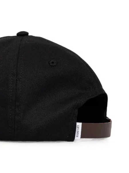 Șapcă Les Deux cu broderie negru