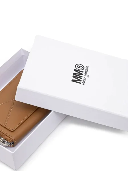 Portofel Mm6 Maison Margiela din piele maro