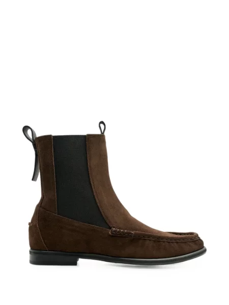 Botine chelsea Lottusse maro