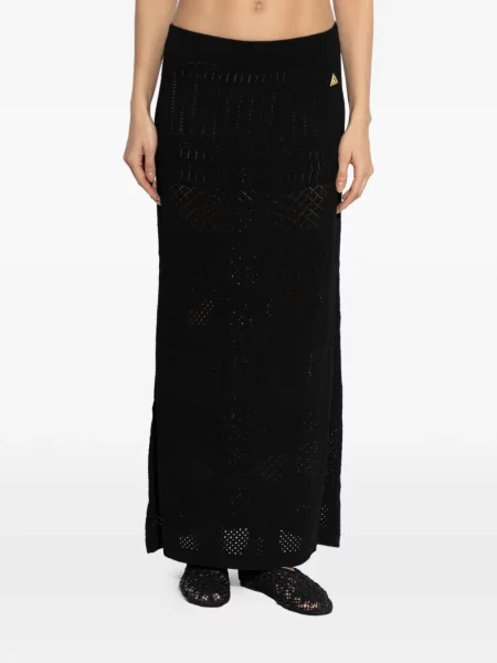 Maxi sijonas Akep su autografu juoda