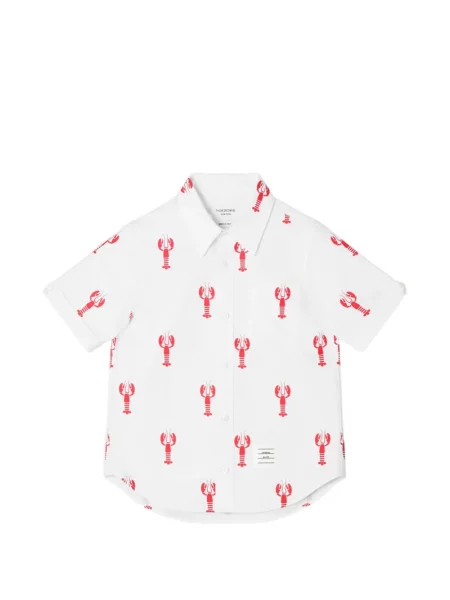 Koszula dziecięca Thom Browne biała
