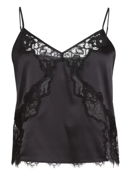 Top Fleur Du Mal din dantelă negru