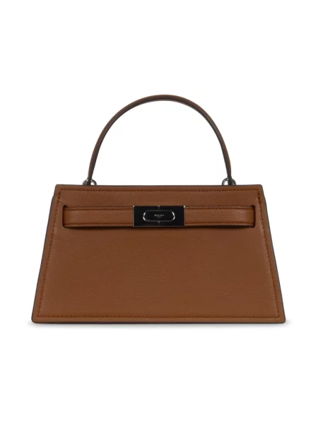 Torebka Tory Burch skórzana brązowa