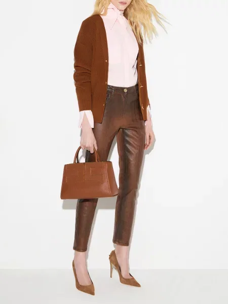 Светр Elisabetta Franchi коричневий