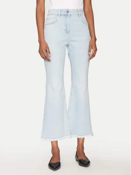 Marella Blugi Fcrop Flare Fit albastru