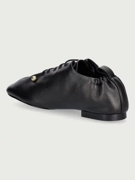 Bőr félcipő Souliers Martinez fekete