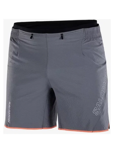 Spodenki Salomon Sense Aero 7" ciemnoszare XL szare