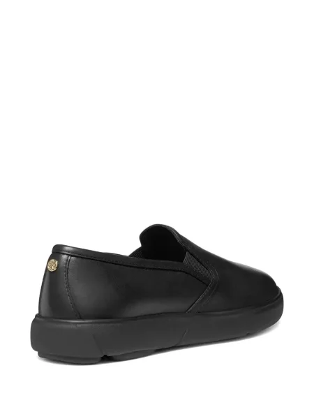 Sneakerși Geox slip-on negru
