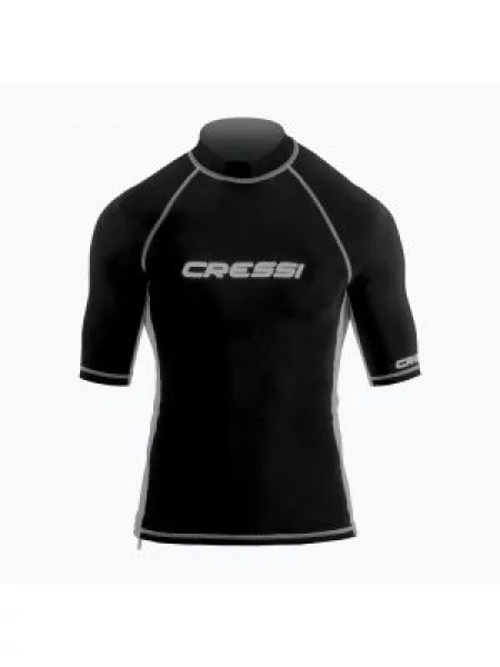 Koszulka do pływania Cressi Rashguard black czarna
