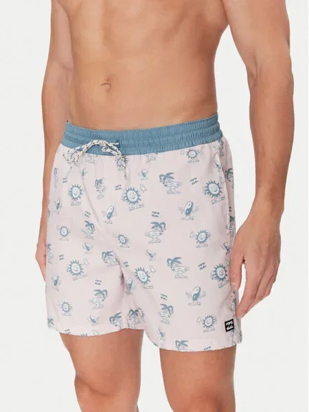 Billabong Pantaloni scurți pentru înot Vacay Lb roz