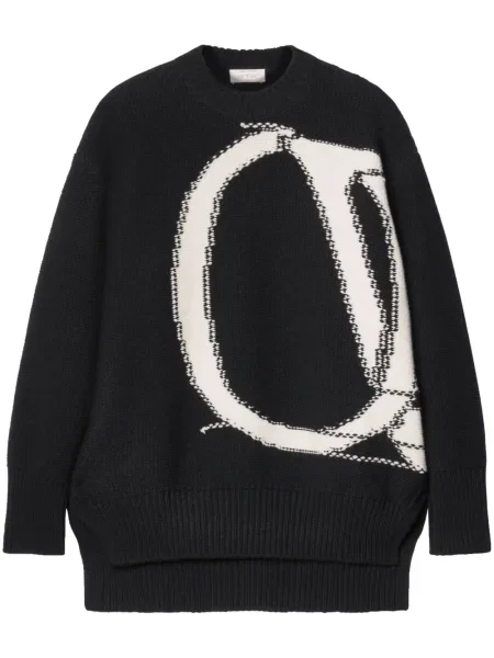 Pulover Off-white alb