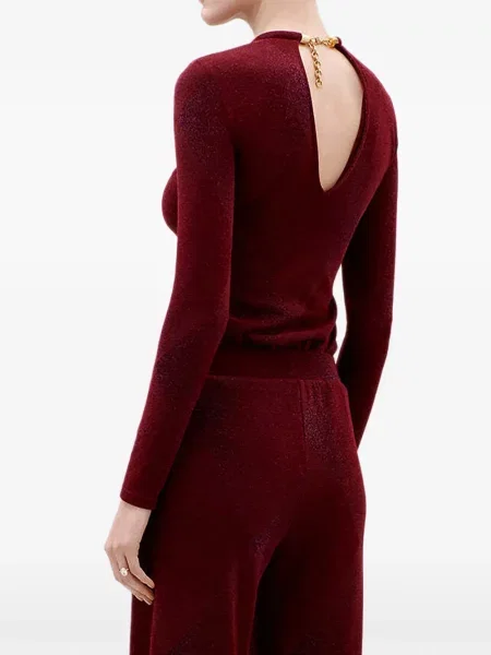 Lung tricou Silvia Tcherassi roșu