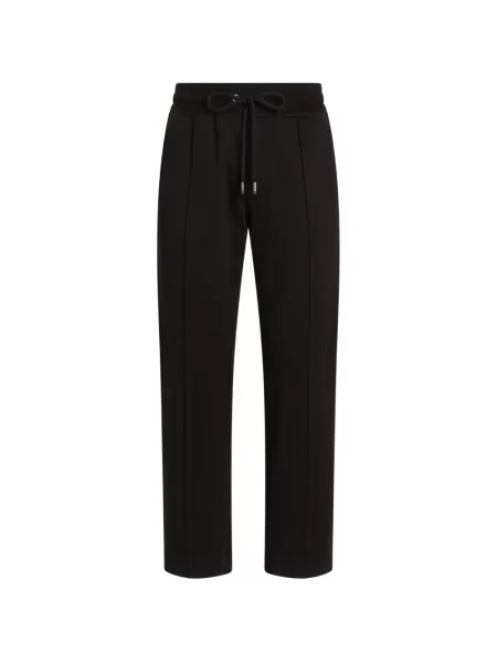 Pantaloni de jogging Dolce & Gabbana din jerseu alergare negru
