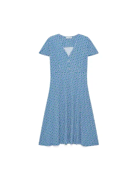 Sukienka mini Maliparmi niebieska