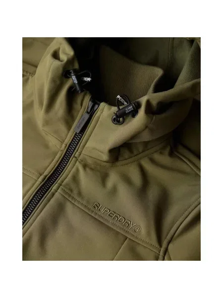 Kurtka z kapturem Superdry Classic Trekker zielona