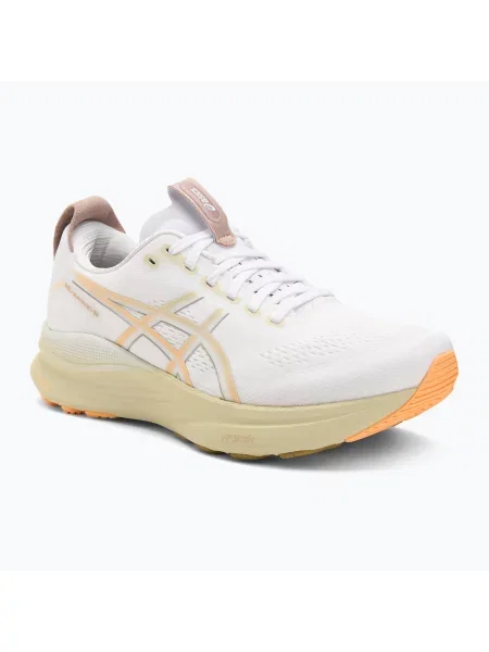 ASICS мъжки обувки за бягане Gel-Kayano 32 white/orange glow бяло
