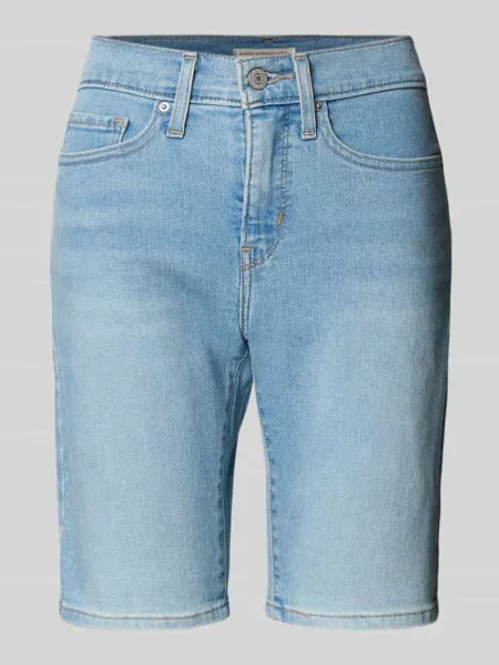 Bermudy jeansowe modelujące sylwetkę z 5 Levi's® 300 błękitne