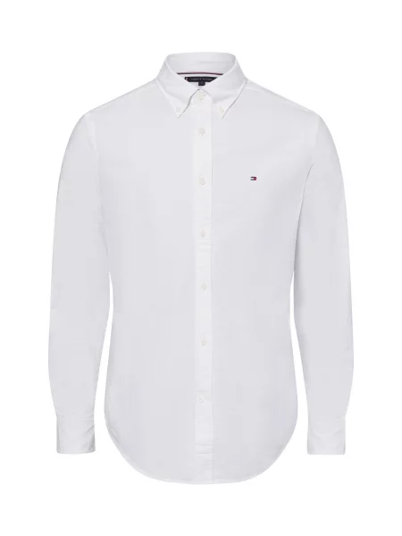 Tommy Hilfiger Koszula Mężczyźni Regular Fit jednolity XL biały