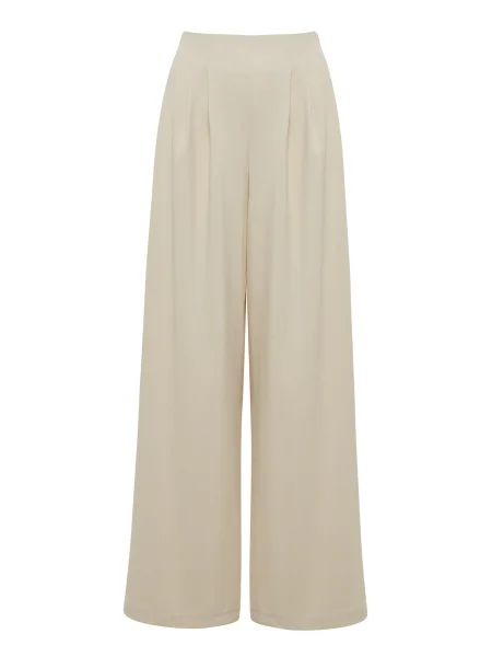 Willa Pantaloni cutați NIKO' bej