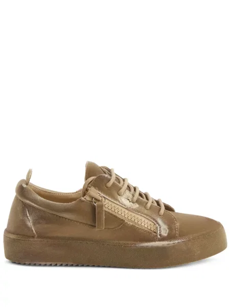 Sneakerși Giuseppe Zanotti din piele de căprioară