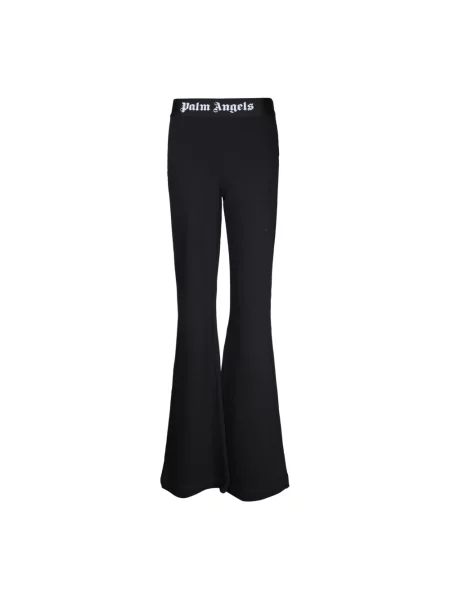 Legginsy Palm Angels dzwony czarne