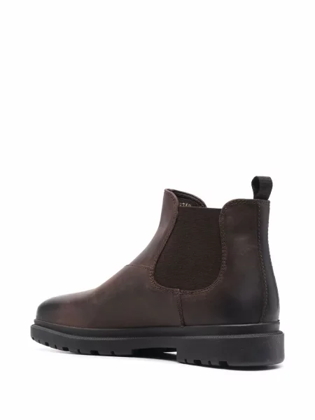 Botine chelsea Geox maro