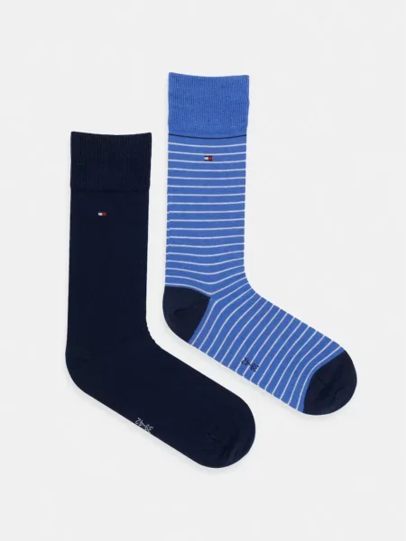 Tommy Hilfiger ponožky s bavlnou modré
