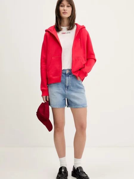 Tommy Jeans tričko béžové