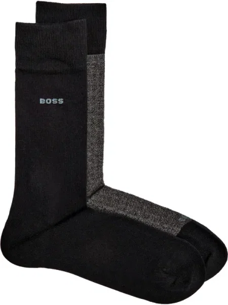 BOSS BLACK Șosete Minipattern CC negru