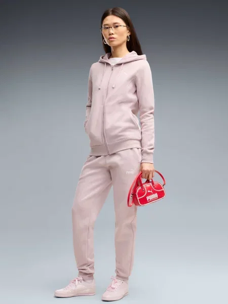 Спортивный костюм Puma с капюшоном розовый