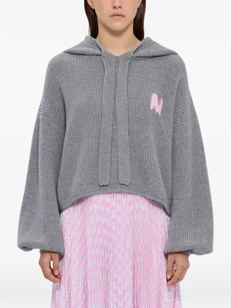 Pulover Msgm cu glugă gri