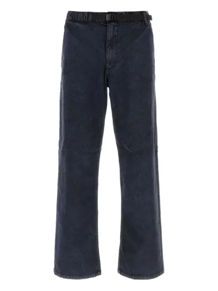 Kalhoty Napapijri s přezkou černé