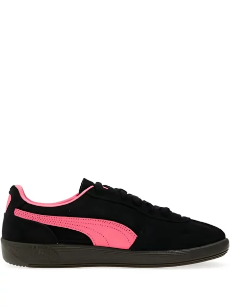 Sneakerși Puma Suede din piele de căprioară negru