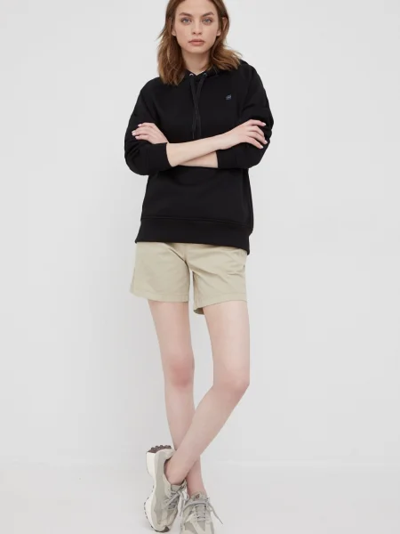 Суичър с качулка G-star черно