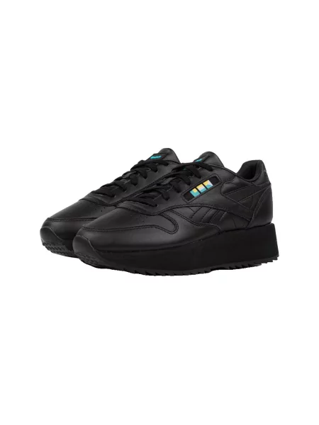 Kožené klasické tenisky Reebok Sport čierna