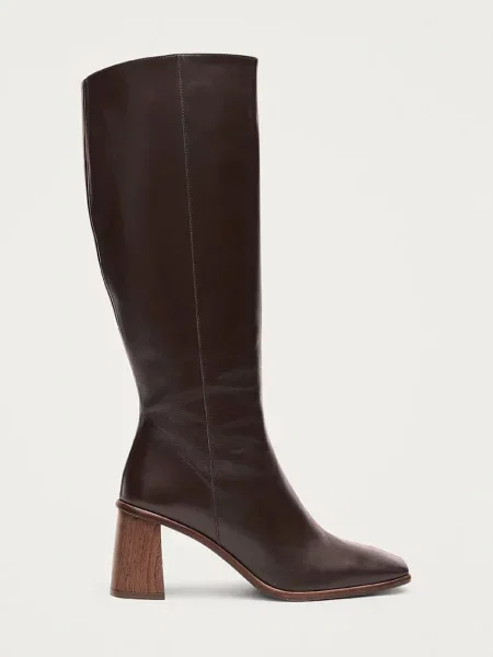 Alohas ghete de piele East cu drept maro