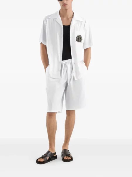 Cămașă Dolce & Gabbana scurtă alb