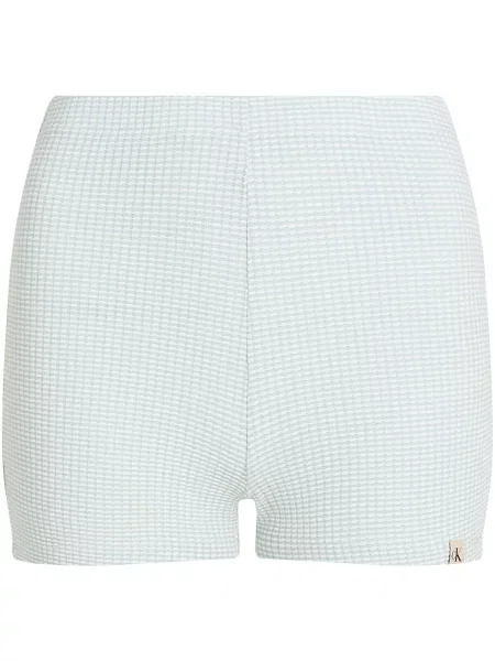 Scurt pantaloni Calvin Klein Jeans albastru
