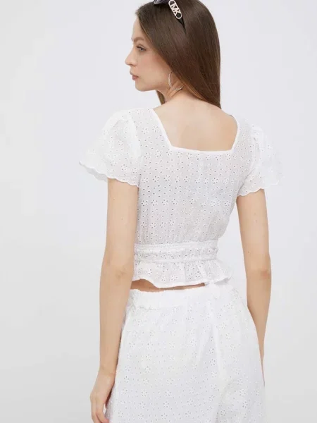Top Pepe Jeans bílý