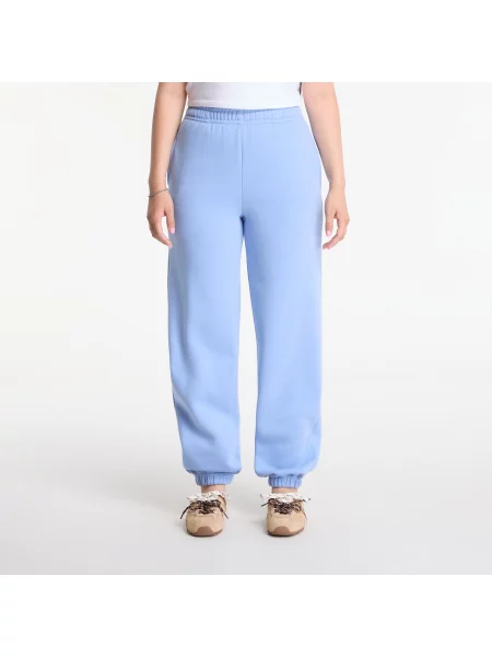 Потници Urban Classics Fluffy Sweatpants Powder Blue L синьо