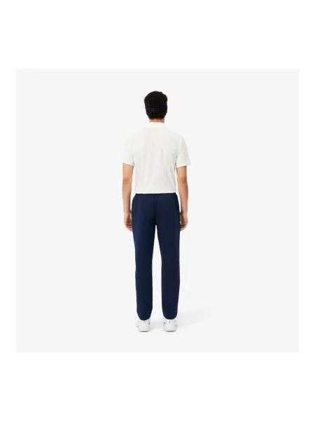 Pantaloni Lacoste albastru
