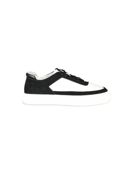 Sneakersy Calvin Klein skórzane białe
